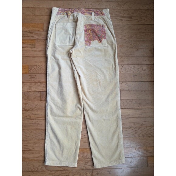 Anthropologie Pilcro The Wanderer Corduroy Utility Straight Leg Pants Size 28 - Picture 3 of 9